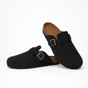 DS Black Casual Mules